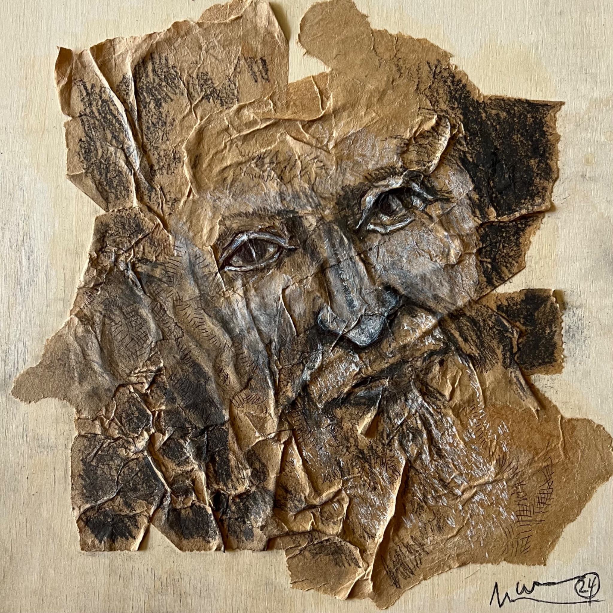 Portrait of WW2 Veteran